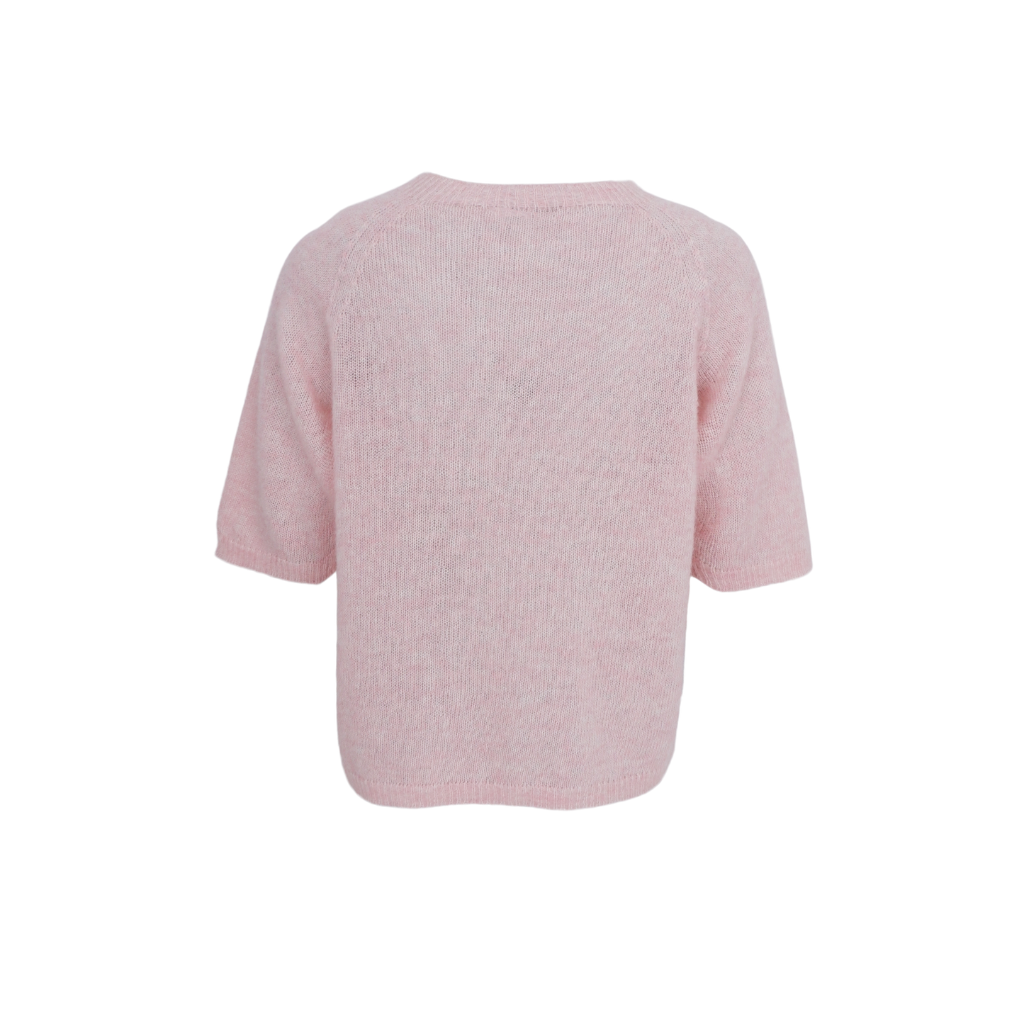 Dell Knit Short Sleeve Top - Rose