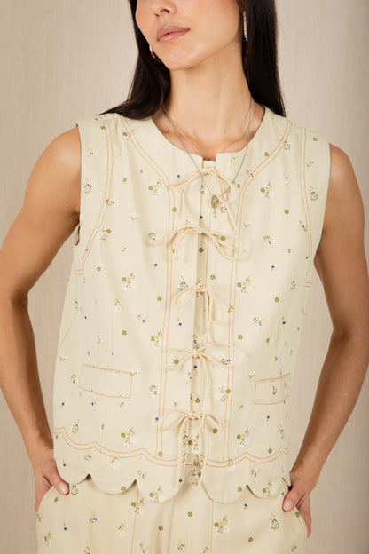 Benny Tie Front Waistcoat
