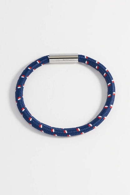 Navy With Red Cord Bracelet
