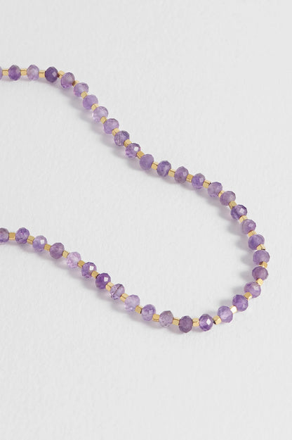 'Clarity' Amethyst Necklace