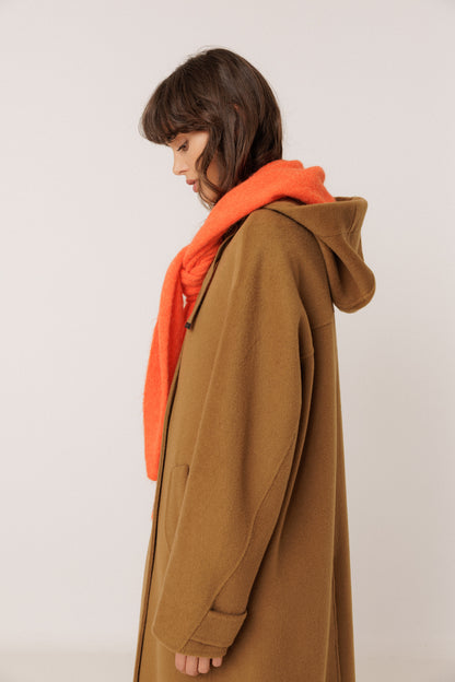 Indi & Cold Orange Triangle Scarf