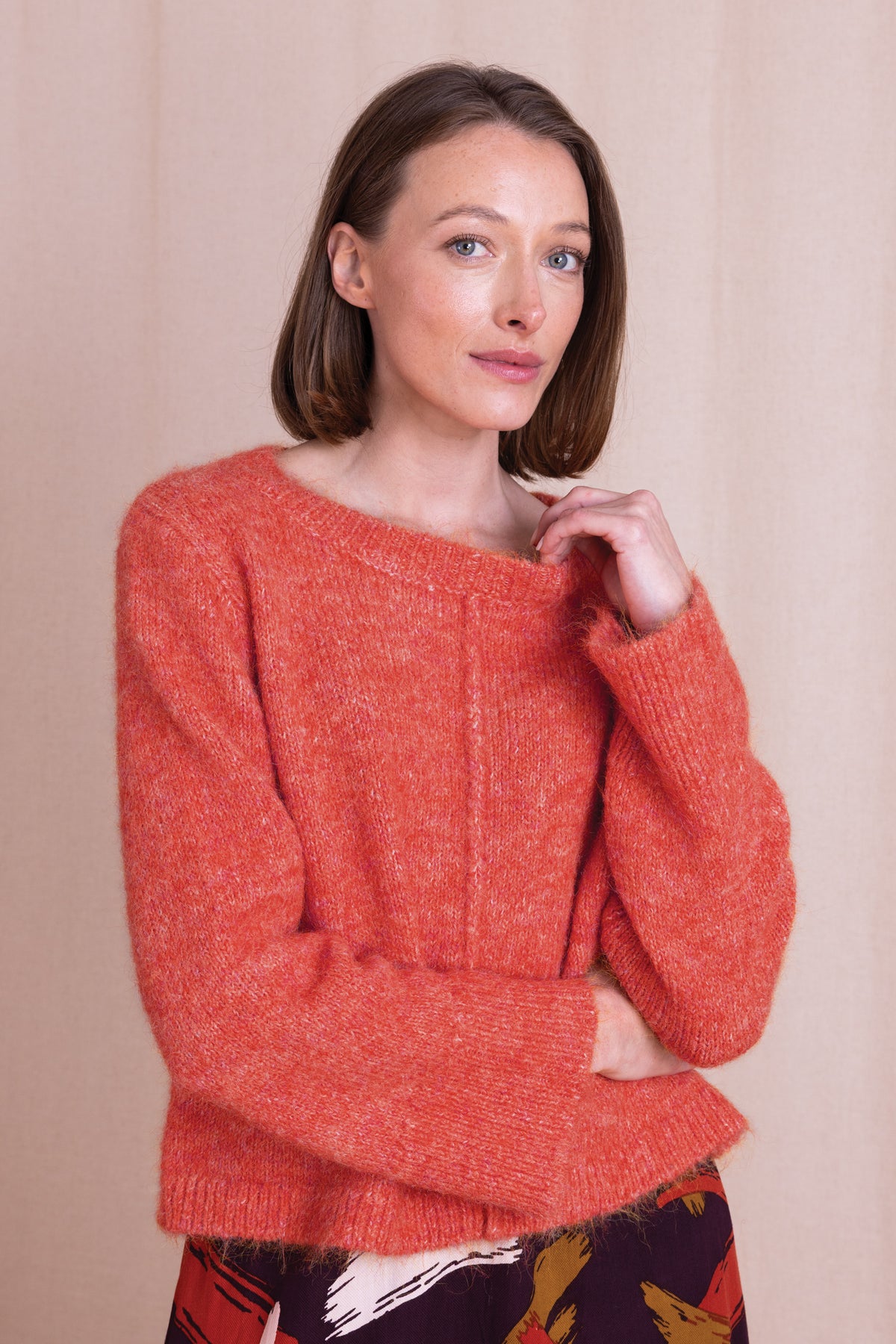 Cropped Jumper in Sun
