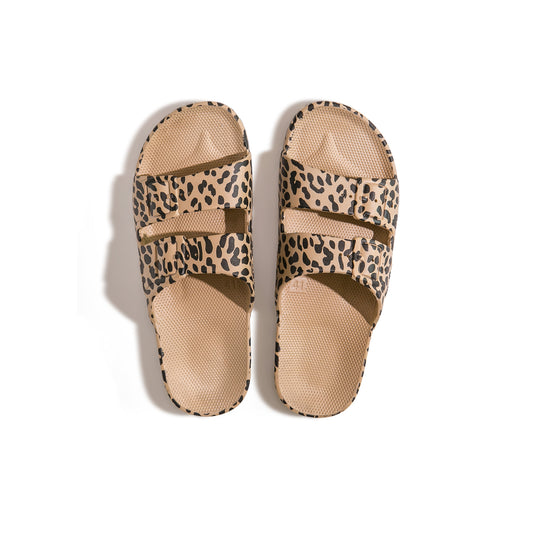 Leopard Camel Sliders