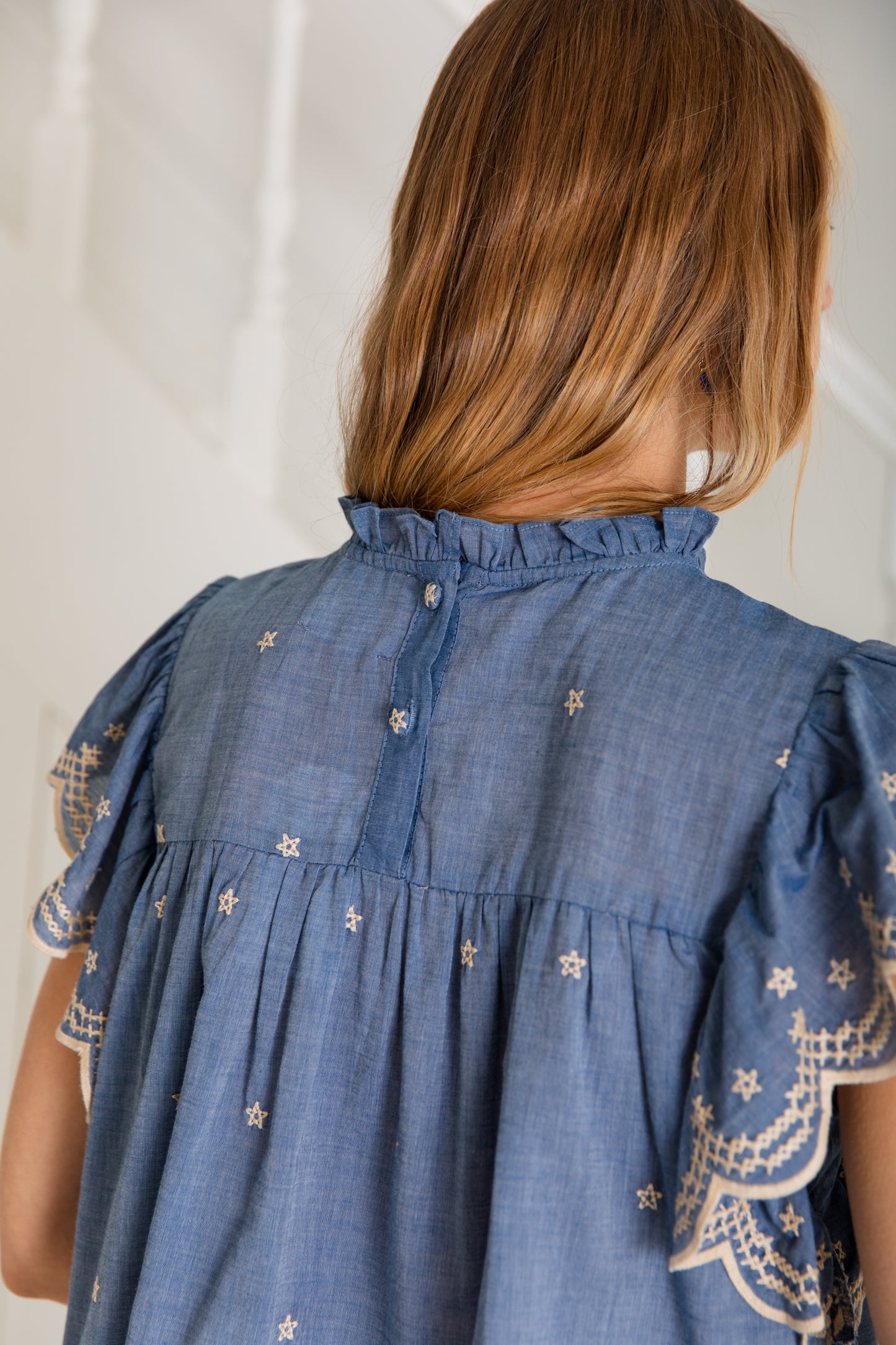 Marcel Top in Chambray