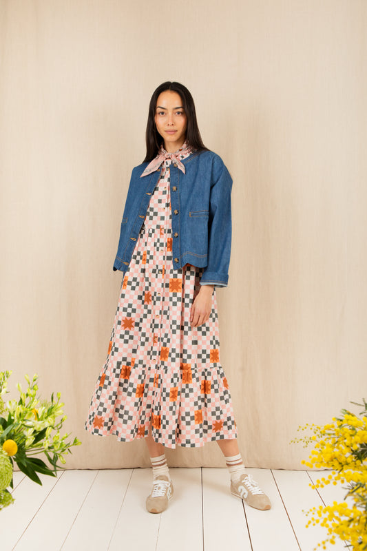 Troy Dress - Rose Multicolour