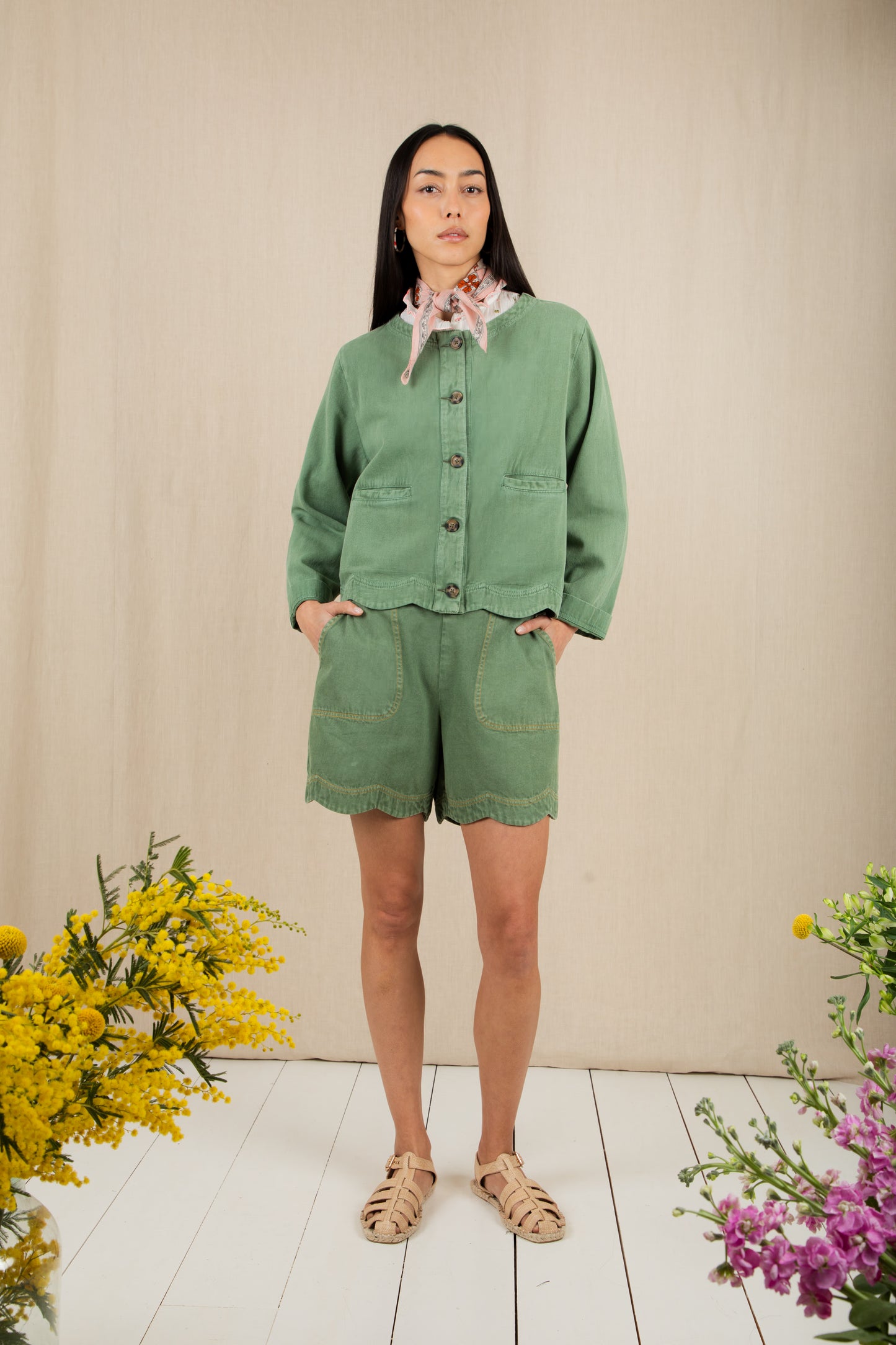 Marie Jacket - Fern