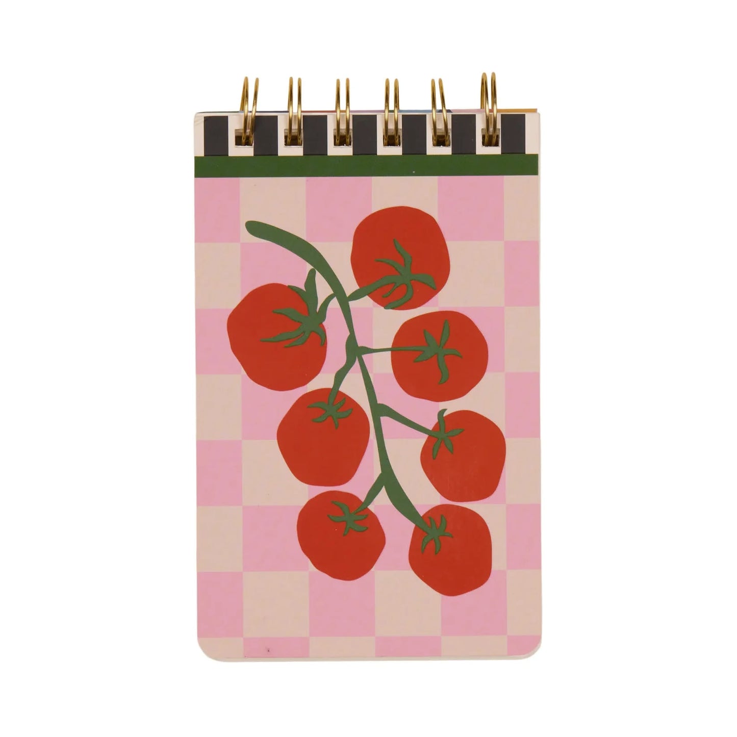 Small Wire Notebook - Tomatoes