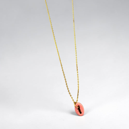 Pink Cowry Shell Necklace