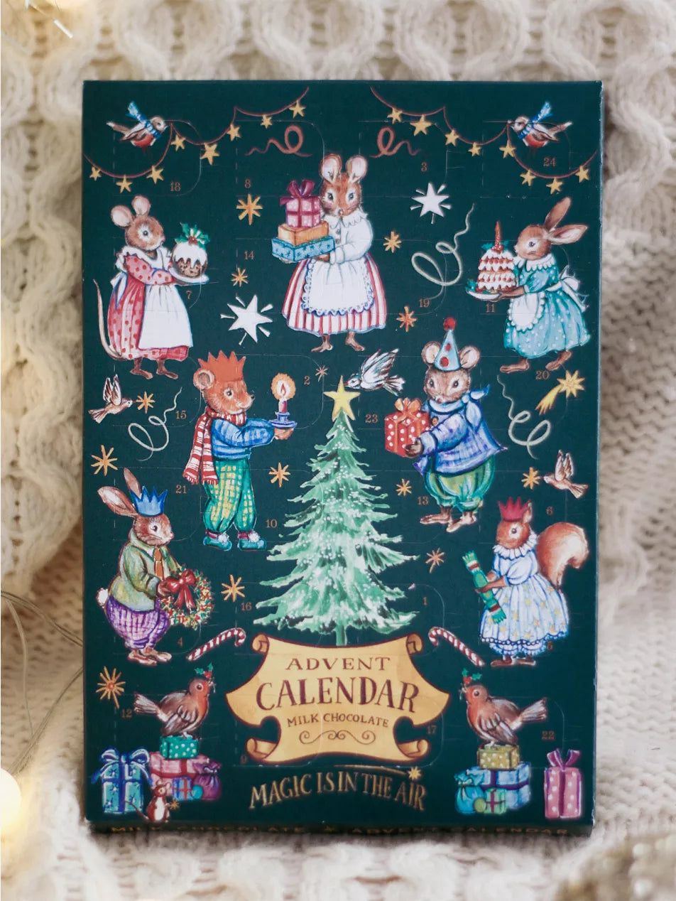 Amy Swann Advent Calendar, Milk Chocolate