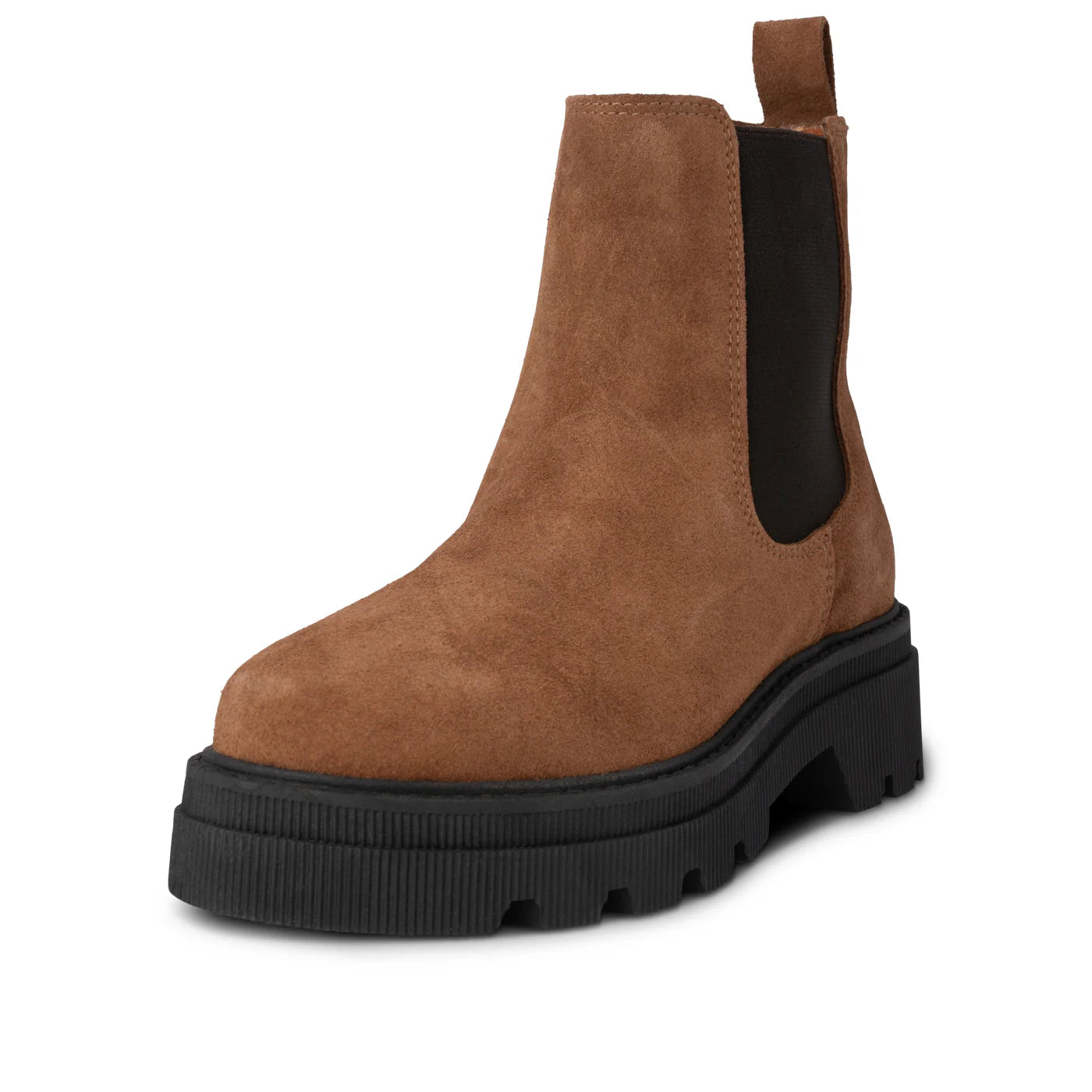 Sanna Suede Chelsea Boots - Brown