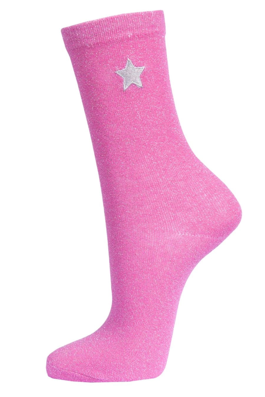 Glitter Sock with Star