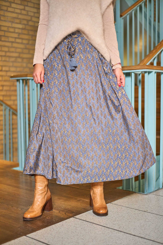 Luna Skirt - Blue Mist