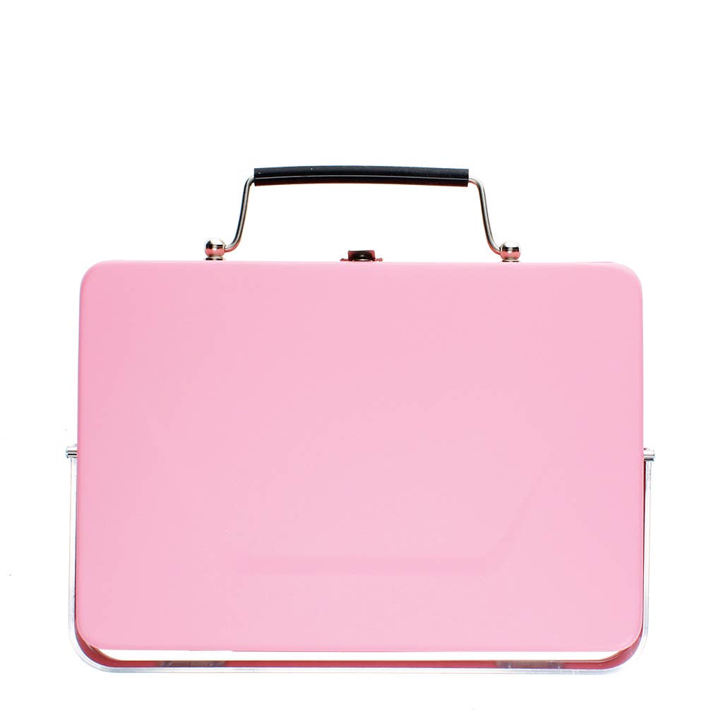 Portable suitcase BBQ - Pink