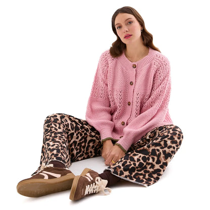 Cara & The Sky Brigit Cardigan, Blush