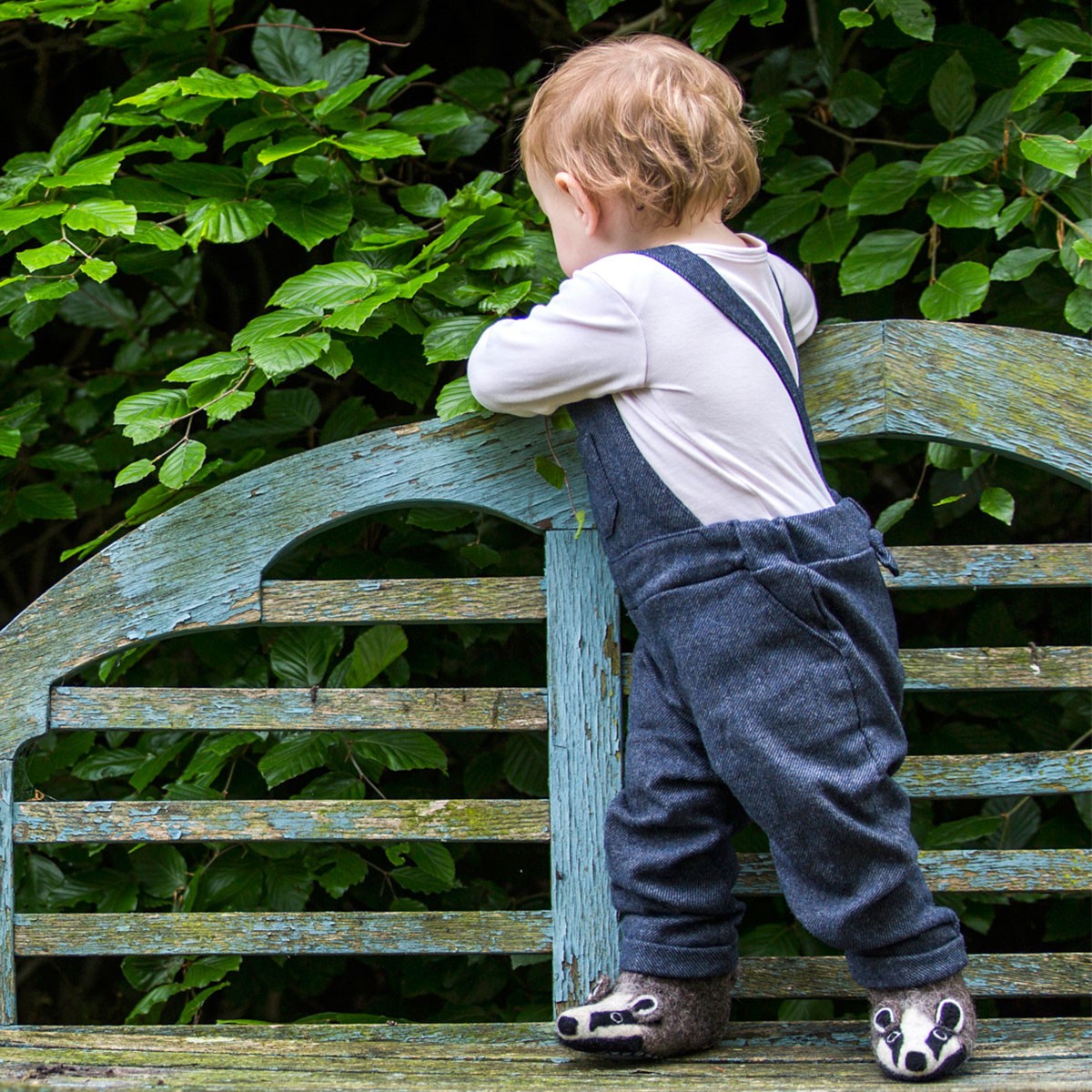 Kids' Billie Badger Slippers