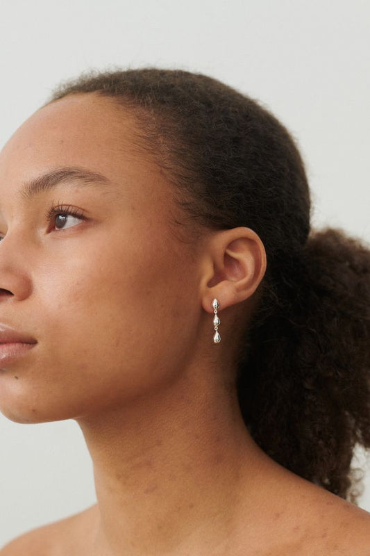 Rain Earrings in Gold/Silver Plate