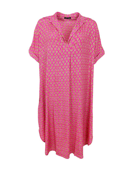 Luna Tunic Dress in Savannah Pink