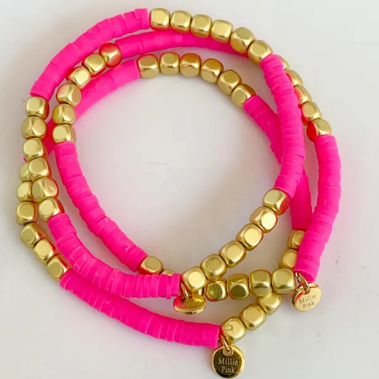 Sunny Cove Bracelet - Pink