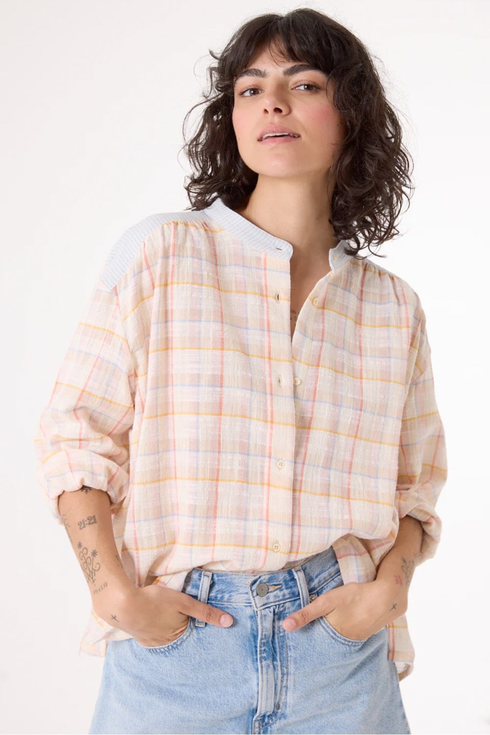 Ella Celeste Blouse