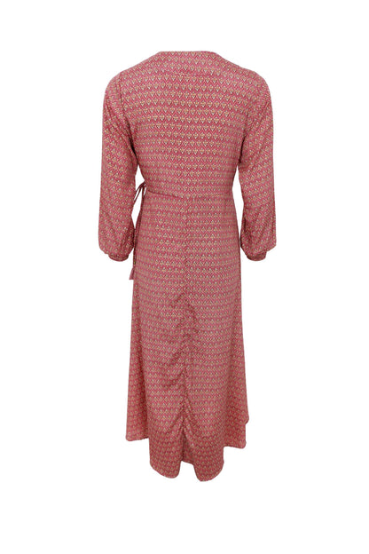 Luna Wrap Dress - Indie Berry