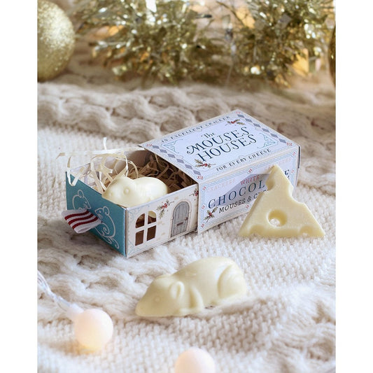 The Mouse House, White Chocolate Mice & Cheese