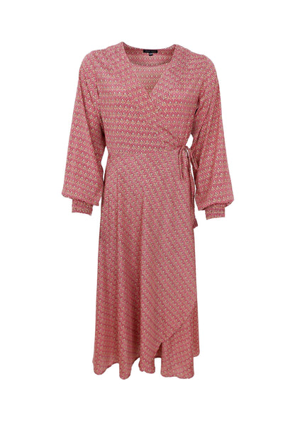 Luna Wrap Dress - Indie Berry