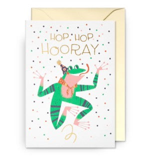 Hop Hop Hooray Greeting Card