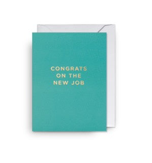 Congrats on the New Job Mini Card