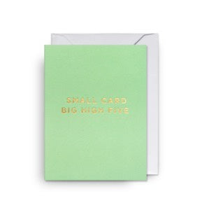 Small Card Big High Five Mini Card