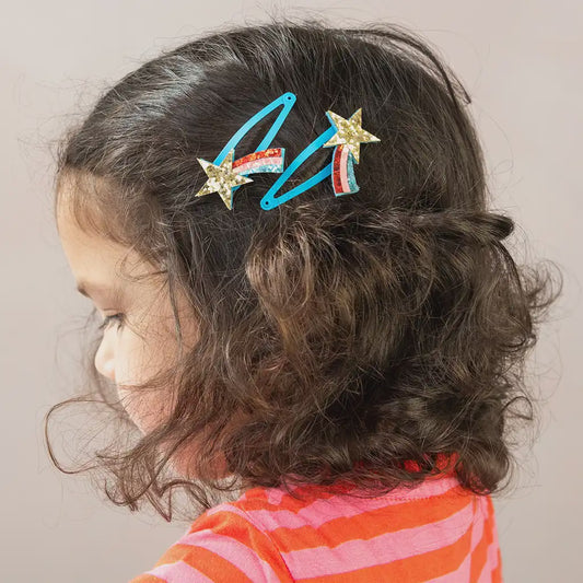 Shooting Star Hairclips