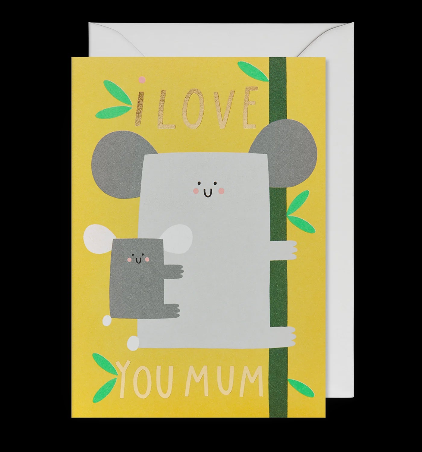 I Love You Mum Koala Card